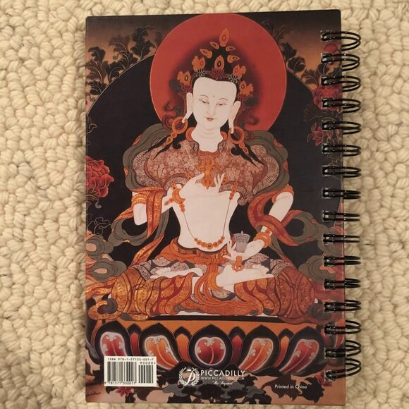 β€οΈBuddha Lined Journal - Piccadilly Wire-O Journal - Picture 5 of 8